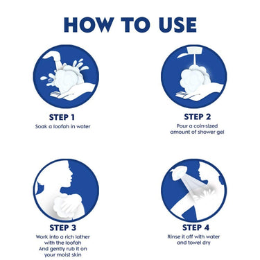 Nivea Men Shower Gel, Active Clean Body Wash, Men, 250ml & Shower Gel, Creme Soft Body Wash, Women, 250ml